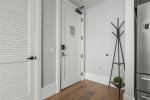 Entry way with coat rack